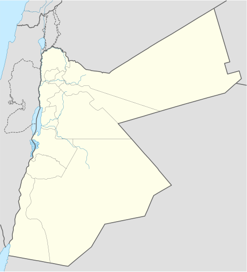 Map of Jordan